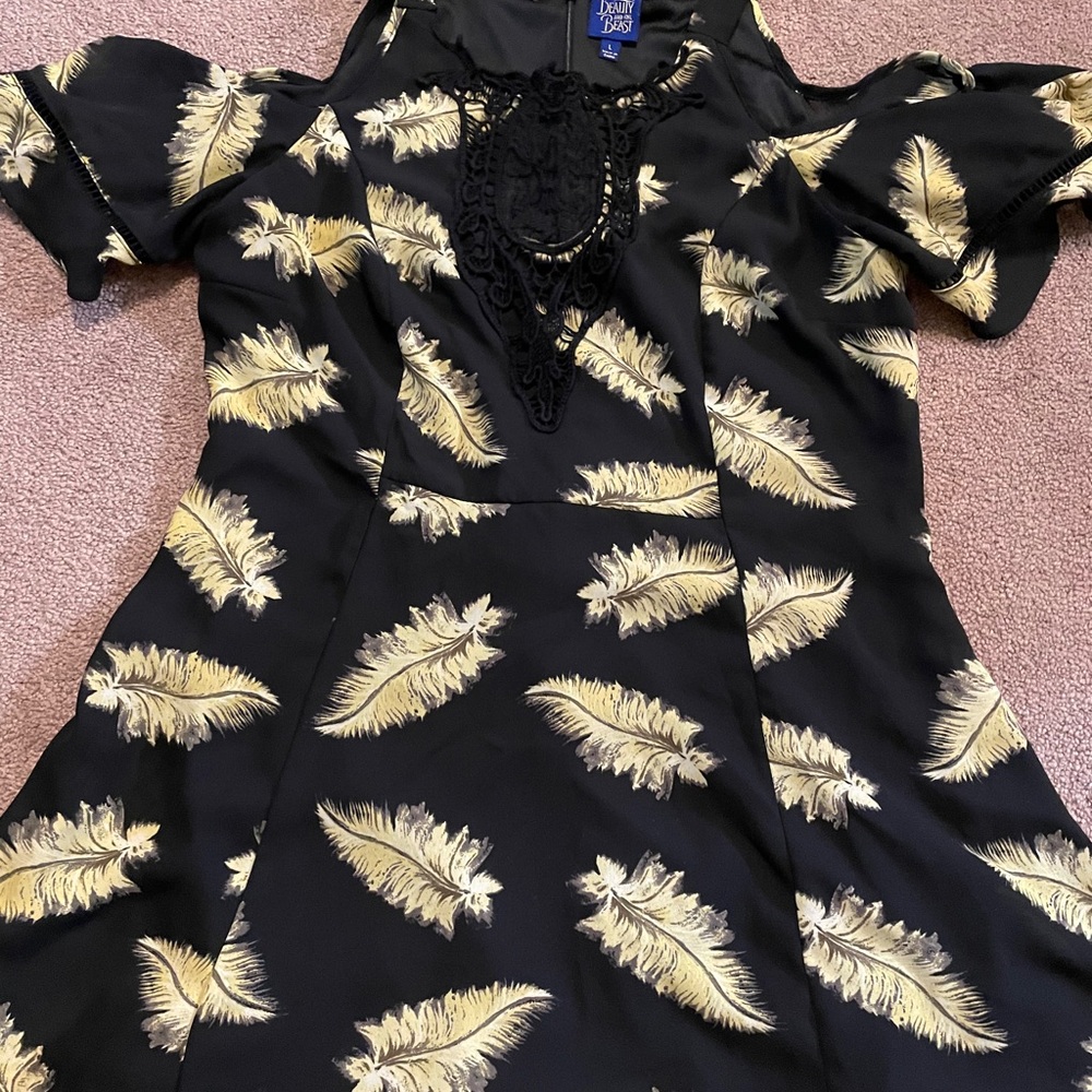 Beauty and the Beast feathered dress from Kohl’s